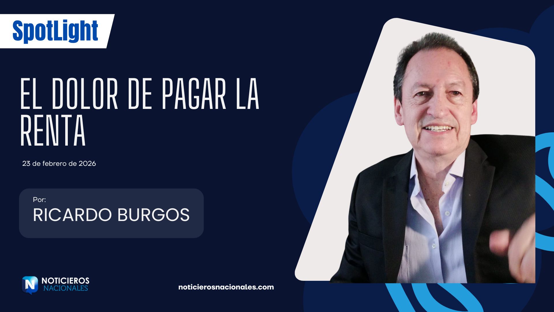 Columna de Ricardo Burgos