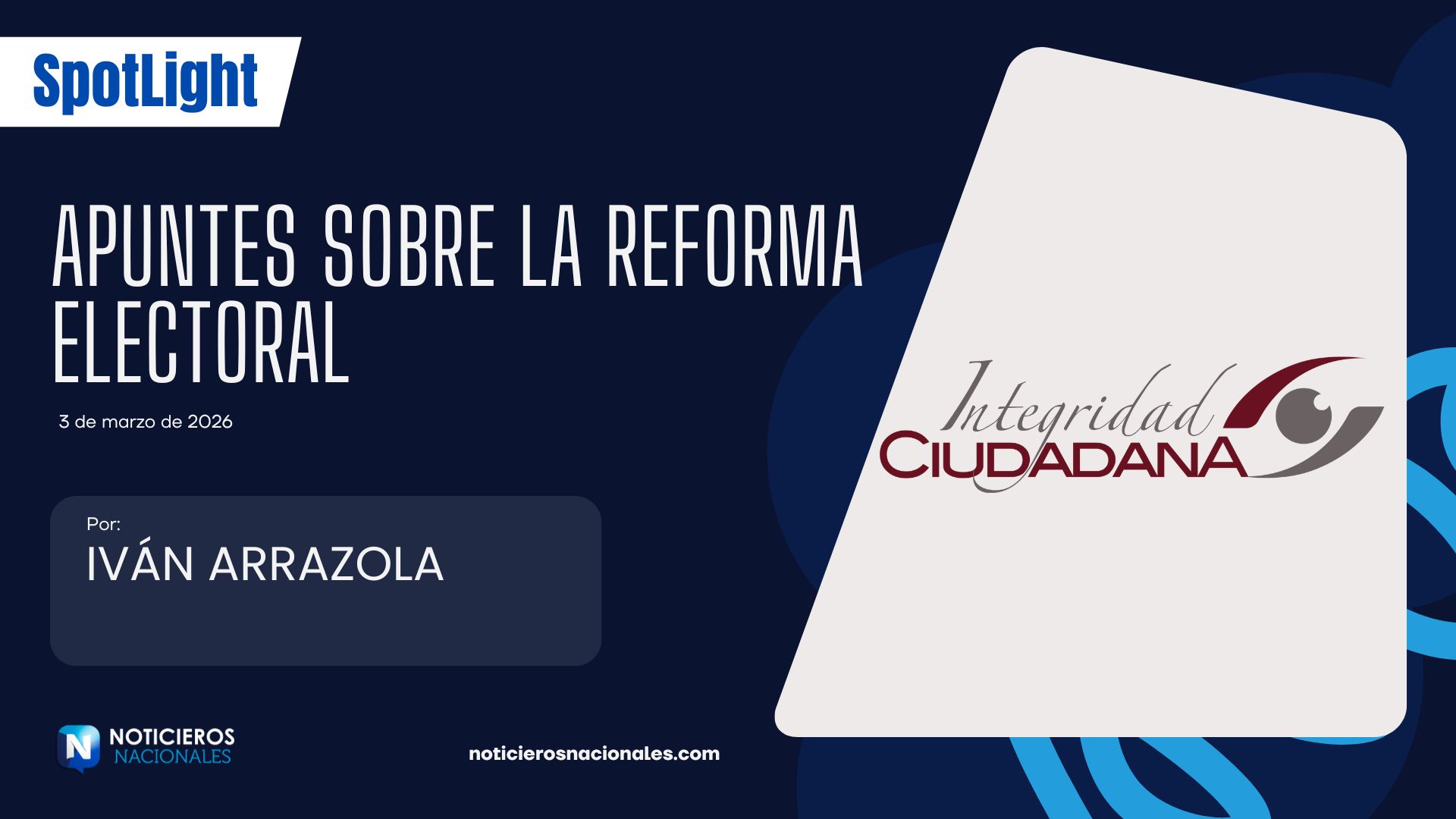 Apuntes sobre la reforma electoral