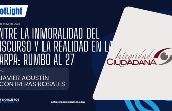 Entre la inmoralidad del discurso y la realidad en la carpa: rumbo al 27